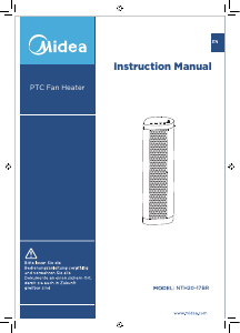 Manual Midea NTH20-17BR Heater