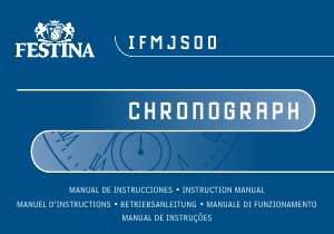 Manual de uso Festina F16838 Chronograph Reloj de pulsera