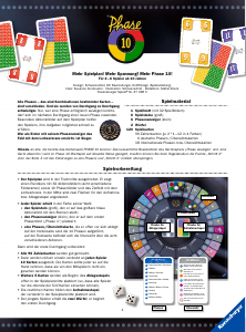 Handleiding Ravensburger Phase 10