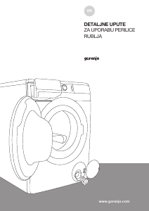 Priručnik Gorenje WNEI72SB/UA Stroj za pranje rublja