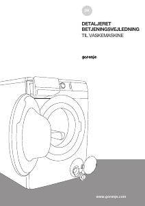 Brugsanvisning Gorenje WNEI84ADS Vaskemaskine
