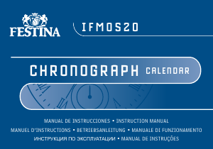 Manual de uso Festina F16874 Chronograph Reloj de pulsera