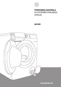 Priročnik Gorenje WNEI84AS/B Pralni stroj