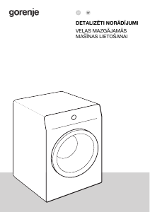 Rokasgrāmata Gorenje WNPI72SB/UA Veļas mašīna