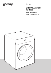 Kasutusjuhend Gorenje WNPI82BS/UA Pesumasin