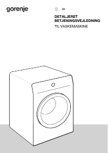Brugsanvisning Gorenje WNPI84BDS Vaskemaskine