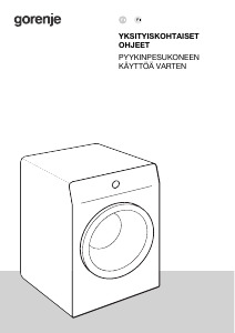 Käyttöohje Gorenje WNPI84BDS Pesukone