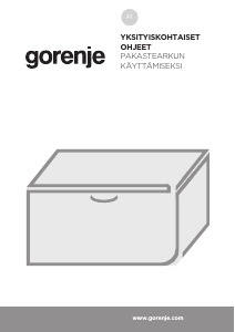 Käyttöohje Gorenje FH30EAW Pakastin