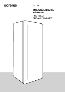 Kasutusjuhend Gorenje FN619EAXL6 Sügavkülmik