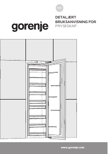 Bruksanvisning Gorenje FNI418EE1 Fryser