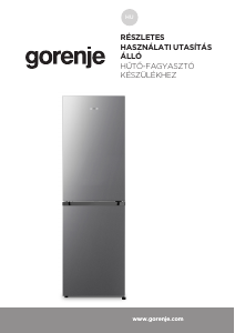 Használati útmutató Gorenje NRK418DCS4 Hűtő és fagyasztó