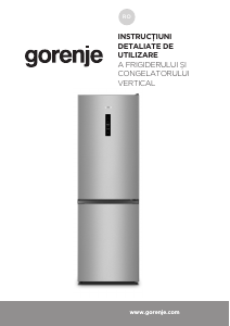 Manual Gorenje NRK6192AS4 Combina frigorifica