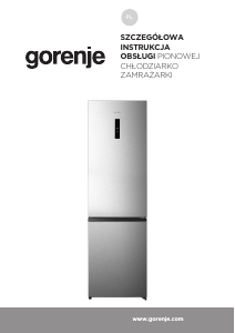 Instrukcja Gorenje NRK620FABK4 Lodówko-zamrażarka