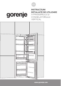 Manual Gorenje NRKI4181E3 Combina frigorifica