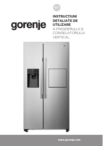 Manual Gorenje NRS9182VXB1 Combina frigorifica