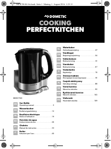 Instrukcja Dometic MCK750 Czajnik