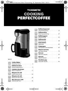Manual de uso Dometic MC01 Máquina de café