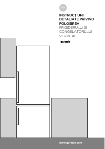 Manual Gorenje ONRK193CR Combina frigorifica