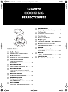 Bruksanvisning Dometic MC052 Kaffebryggare