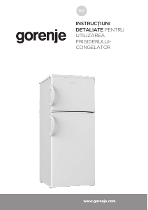 Manual Gorenje RF312FPW Combina frigorifica