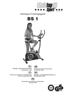 Bedienungsanleitung Christopeit BS 1 Heimtrainer