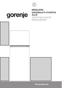 Használati útmutató Gorenje RF414EPS4 Hűtő és fagyasztó