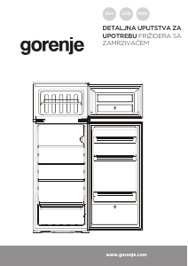 Priručnik Gorenje RFI4121P1 Frižider – zamrzivač