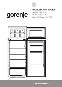 Priročnik Gorenje RFI4152P1 Hladilnik in zamrzovalnik