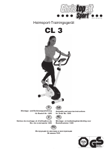 Manual Christopeit CL 3 Exercise Bike