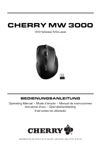 Manual de uso Cherry MW 3000 Ratón