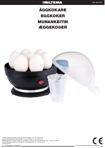 Bruksanvisning Biltema 84-0110 Eggkoker