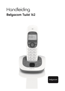 Handleiding Belgacom Twist 162 Draadloze telefoon