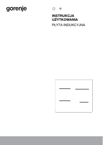 Instrukcja Gorenje IT641BCSC7 Płyta do zabudowy