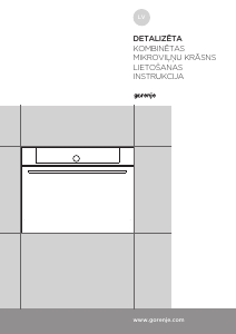 Rokasgrāmata Gorenje BCM598S17BG Cepeškrāsns