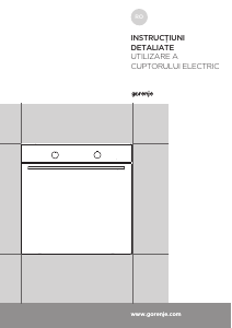 Manual Gorenje BO747A23XG Cuptor