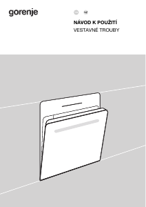 Manuál Gorenje BOSX6737E09BG Trouba