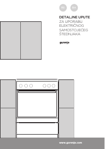 Priručnik Gorenje EC6111WG Raspon