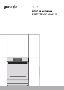 Brugsanvisning Gorenje EI9647PB Komfur