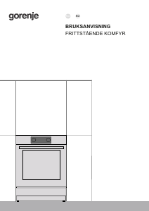 Bruksanvisning Gorenje EI9647PB Komfyr