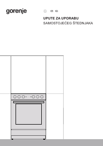 Priručnik Gorenje GE6A21WD Raspon