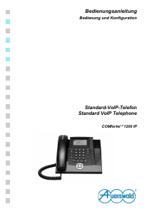 Bedienungsanleitung Auerswald COMfortel 1200 IP-telefon