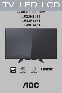 Manual AOC LE32H1461 Televisor LED