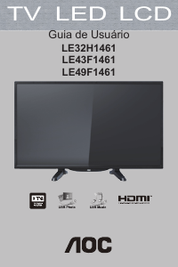 Manual AOC LE49H1461 Televisor LED