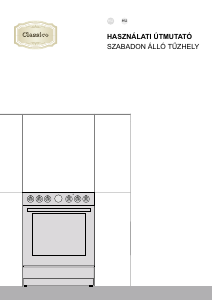 Használati útmutató Gorenje GECS5B70CLI Tűzhely