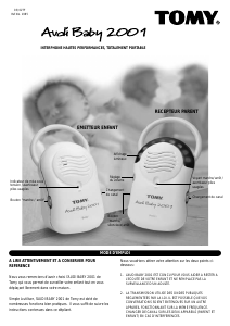 Mode d’emploi TOMY Audi Baby 2001 Ecoute-bébé