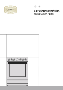 Rokasgrāmata Gorenje GECS6B71CLB Kombinētā plīts