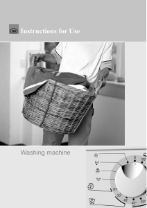 Manual Gorenje WA61101 Washing Machine