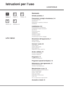 Mode d’emploi Hotpoint LFD 11M121 B Lave-vaisselle