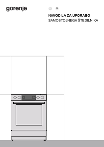 Priročnik Gorenje GKC6C60XT Obseg