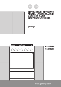 Manual Gorenje K5241SH Aragaz